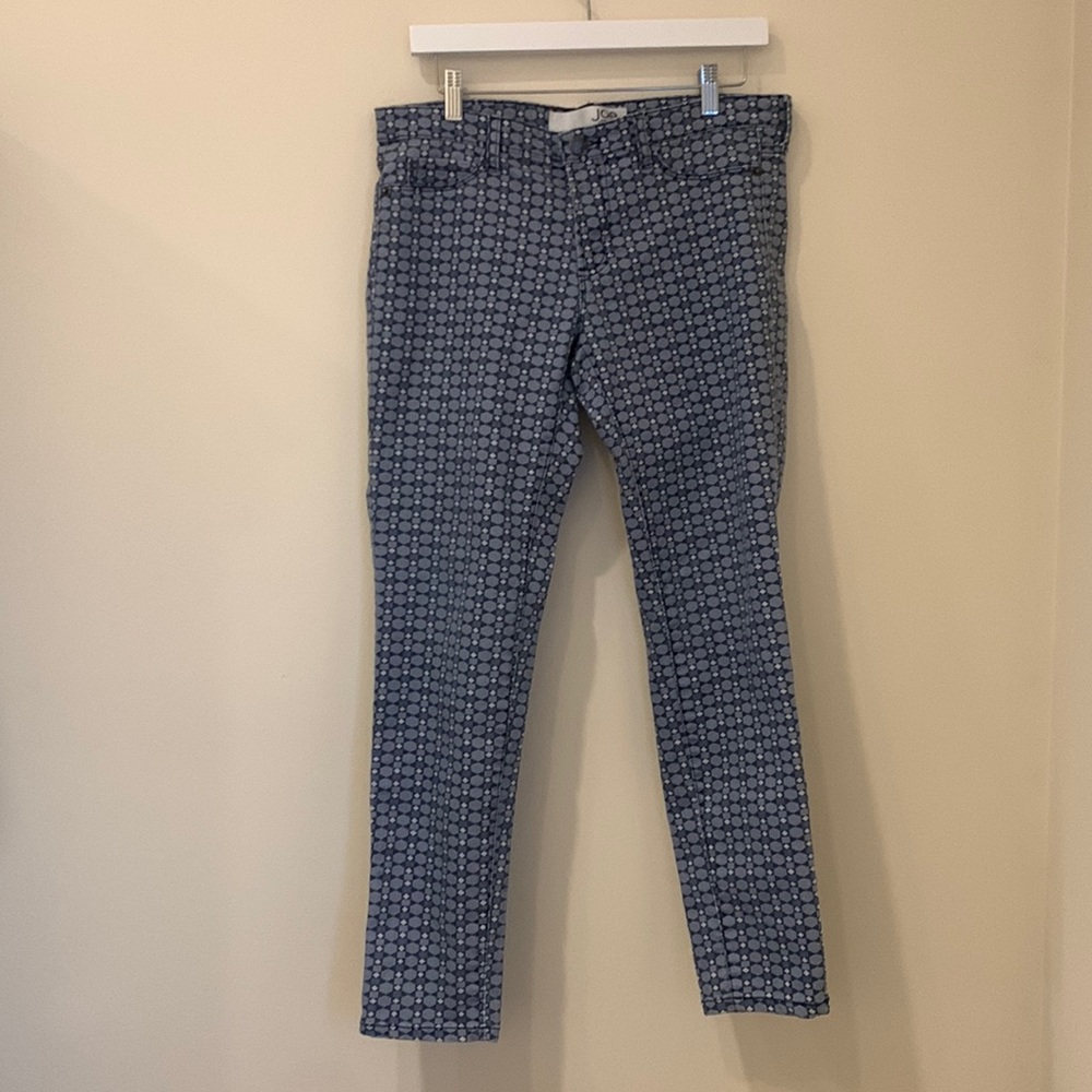 Joe Fresh Women’s Geometric Print Denim Size 8